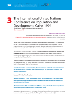 The International United Nations Conference on