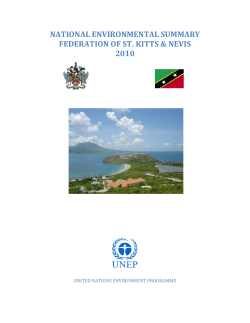 NATIONAL ENVIRONMENTAL SUMMARY FEDERATION OF ST