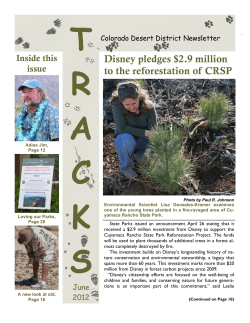 June 2012 - Friends of Palomar Mountain State Park