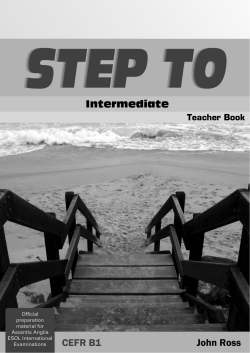 Intermediate Teacher Guide