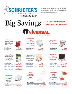 Universal 1 Page NEW