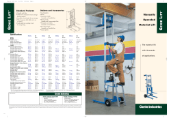 Genie Lift CLE - Avero Handling