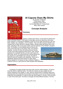 Al Capone Does My Shirts