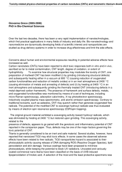 Toxicity-related physico-chemical properties of