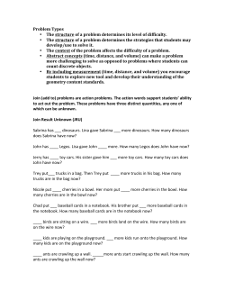 Addition and Subtraction Word Problem Examples