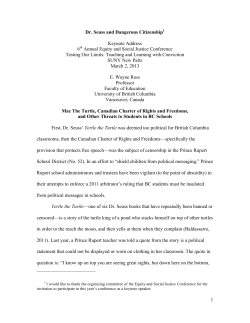 Dr Seuss and Dangerous Citizenship Talk - UBC Blogs