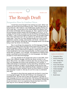 The Rough Draft - Fresno City College