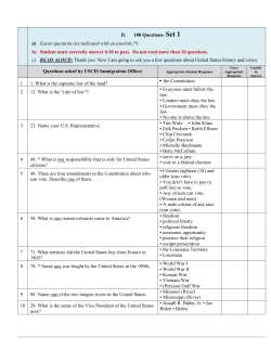 100 Questions Lists - Minnesota Literacy Council