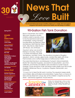 Spring 2014 Newsletter - Ronald McDonald House Charities of