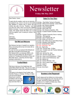 Newsletter - Baines Endowed VC School