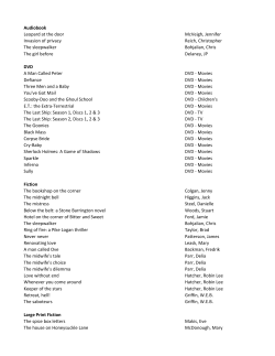 January - Eureka Public Library