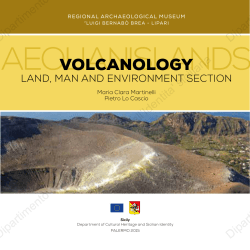 AEOLIAn ISLAnDS - Regione Sicilia