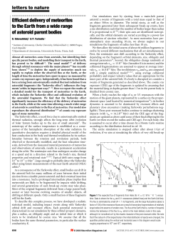 Efficient delivery of meteorites to the Earth from a wide range of
