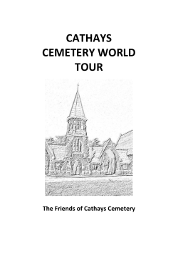 documented - The Friends of Cathays Cemetery