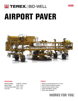 AIRPORT PAVER