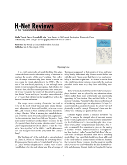 Opening Line - H-Net