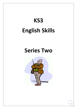KS3 English Skills Series Two