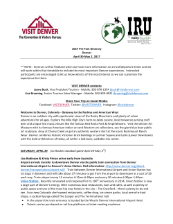 Denver - Rocky Mountain International