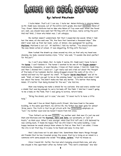 Helen on 86th Street Story