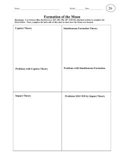 26 Formation of the Moon