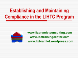 Power Point Presentation - Housing Assistance Council