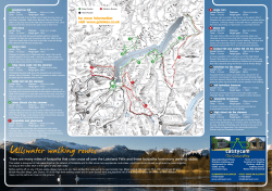 There are many miles of footpaths that criss cross all