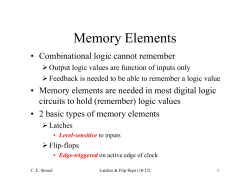 Memory Elements