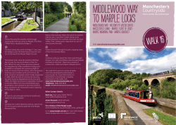 Middlewood Way to Marple Locks