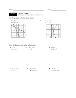 Chapter 5 Test Review