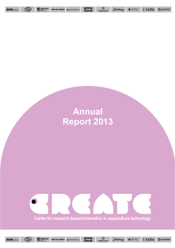 CREATE Annual Report 2012