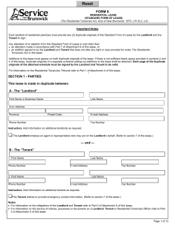 Form 6 - Service Nouveau