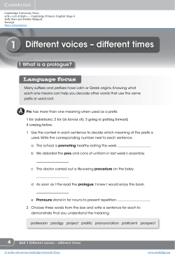 Language focus - Assets - Cambridge University Press