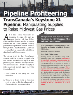 Pipeline Profiteering