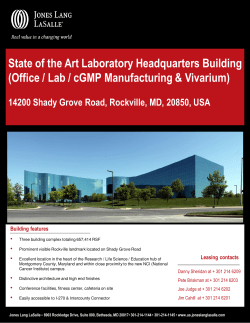 State of the Art Laboratory Headquarters Building (Office / Lab