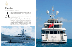 M/Y EMELINA (Yacht premi&egrave;re n. 13, 2009)