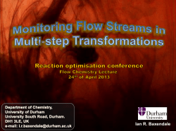Monitoring flow streams for multi-step
