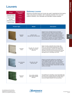 Louvers - Greenheck