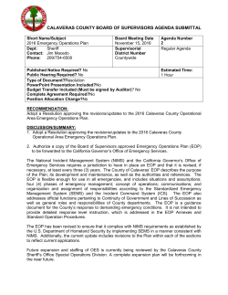 Emergency Operation Plan Here