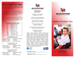Healthy Donation Tips