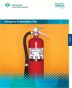 Emergency Preparedness Plan
