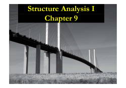 Structure Analysis I Chapter 9