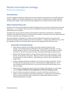 Marine Invertebrate Zoology