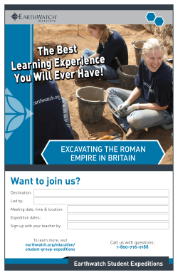 Excavating the Roman Empire in Britain Student Citizen Scientist