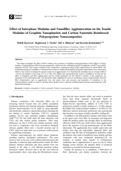 Effect of Interphase Modulus and Nanofiller