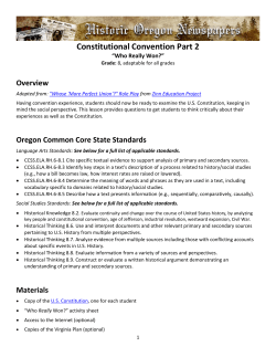 Constitutional Convention Part 2
