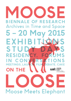 Exhibitions - UAL Research Online