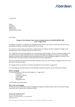 16 June 2014 Name: Company Address One Address Two Suburb