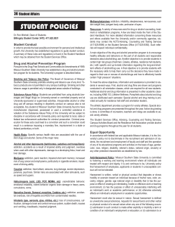 student policies