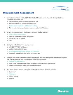 Clinician Self-Assessment
