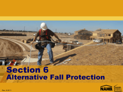 Section 6 - Alternative Fall Protection